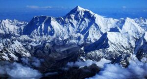 Mount Everest from the top