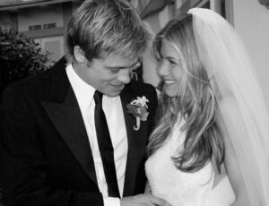 Brad Pitt and Jennifer Aniston's wedding