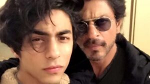 Aryan Khan and Shah Rukh Khan